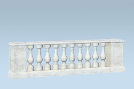 Balustrade en pierre